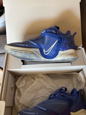NIB Nike Adapt BB 2.0 Astronomy Blue Self-Lacing Mens 8.5BR 10 UK DEADSTOCK